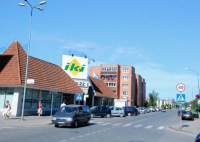 IKI shopping centre in Kretinga