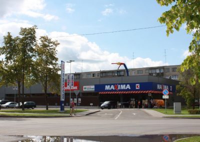 Shopping centre MAXIMA in N. Akmenė