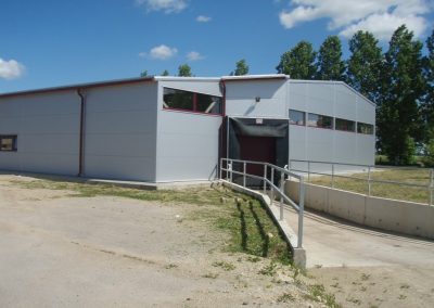 Addition to production building