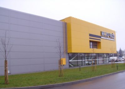 Магазин и склад торгового центра MOKI VEŽI в Паневежисе