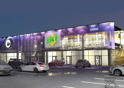 Commercial purpose building – shopping centre “IKI”